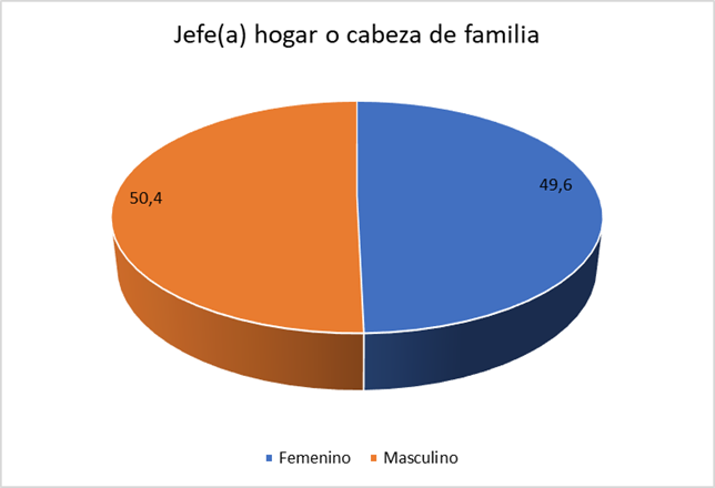 Jefatura femenina del Hogar
